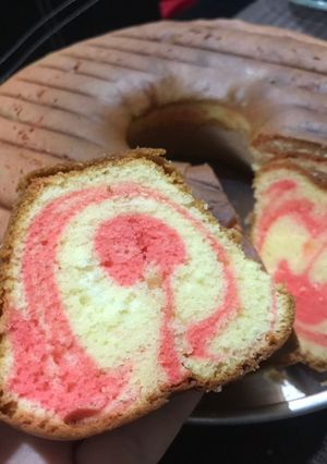 Foto resep Strawberry 🍓 Marmer Cake Super Lembut