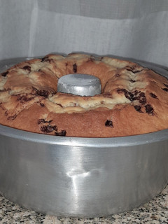 Una foto de Budín con chispitas de chocolate