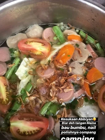 Cara Mudah Membikin Resep Sop warna-warni yang Bikin Ngiler Anti Ribet, Sempurna