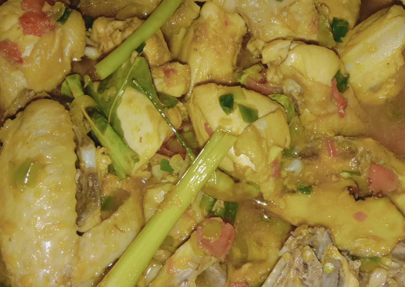 Ayam rica-rica klengeerr