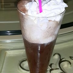 A picture of Mickey mouse mocktail.