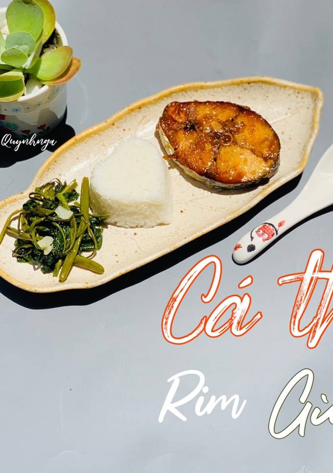 Cách Làm Món Cá thu rim gừng của Quỳnh Nga - Cookpad