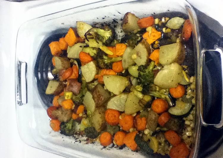 Recipe of Speedy Roasted Vegetables