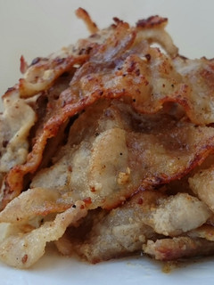 A picture of Pan Fried Pork With Ground Mustard.