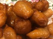 A picture of deep fried donuts