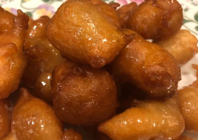 Recipe of Homemade Crispy donut balls awama