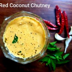 A picture of Red Coconut Chutney.