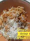 Spaghetti Seafood (Tomato Shrimp Spaghetti)