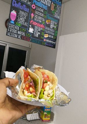 Una foto de Tacos de Pollo