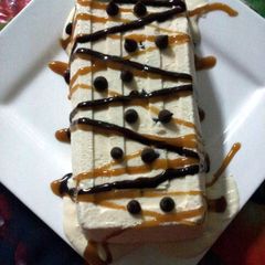 A picture of Pam's homemade icecream....