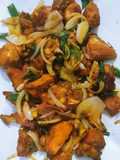 Chicken 65 - the best combo with daal chawal