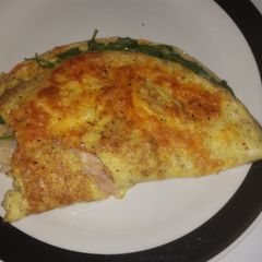A picture of Sweet healthy broiled omelet!.