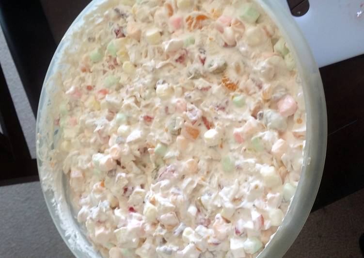 Can't stop eating fruit salad! Can't stop eating fruit salad!