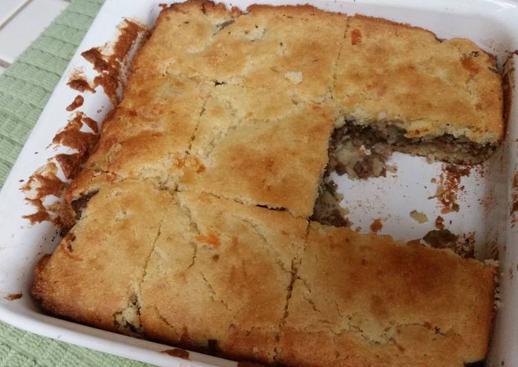 Venison Cornbread Squares