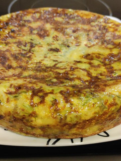 Una foto de Tortilla de espárragos trigueros
