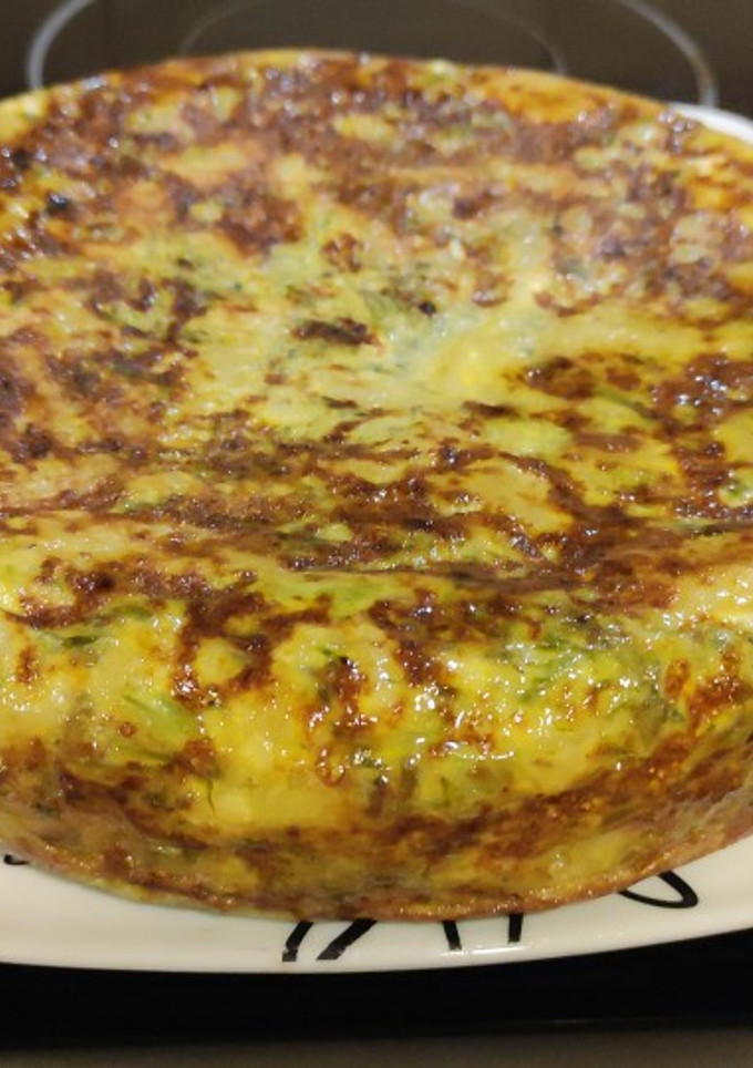 Una foto de Tortilla de espárragos trigueros