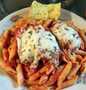 Recipe E -Z  Chicken Parm  and Penne the Awesome  Perfect