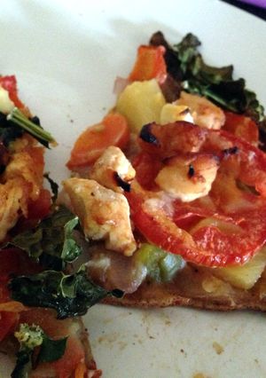 A picture of Amy's Gourmet Neapolitan Pizza.