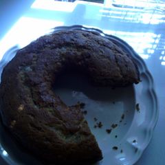 A picture of banana cake.