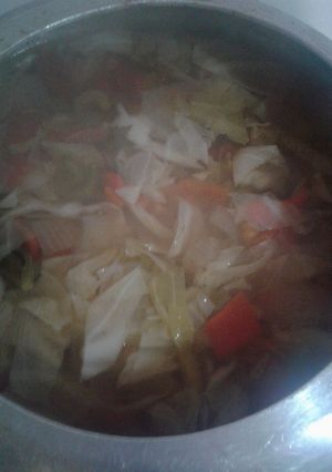 Una foto de Sopa de repollo