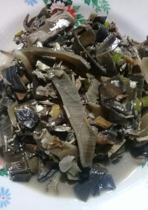 Foto resep Tumis jantung pisang batu 😉