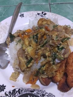 Foto resep Tumis telur dadar