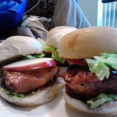 A picture of Sweet and Savory Pork Chop Sliders.