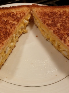 A picture of Grilled Cheese and Egg Sandwich.