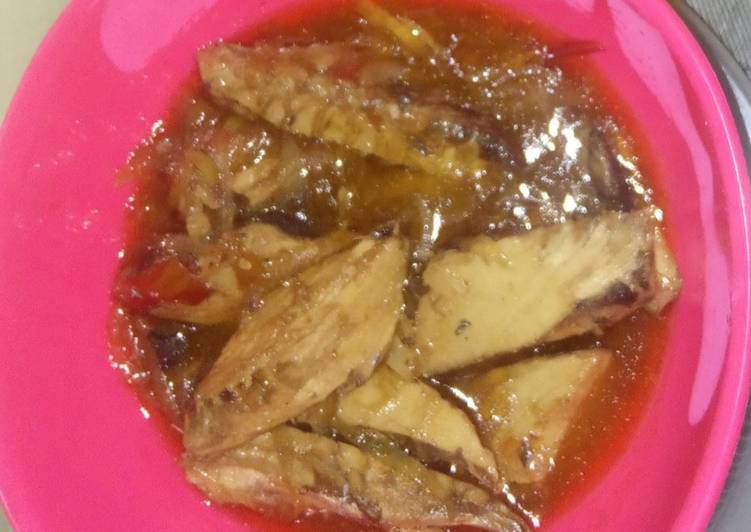 Ikan Tongkol Saus Tiram Sederhana ^_^