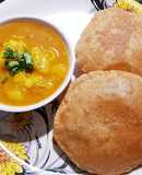 Aloo Sabji and Poori