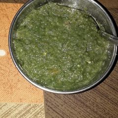 A picture of Dhaniya ki chutney.