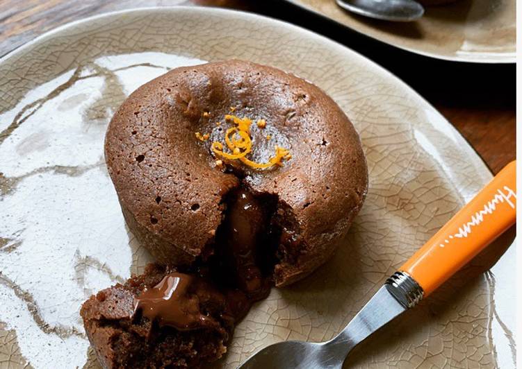 ☆Mi-cuit Chocolat, Noisettes et Orange☆