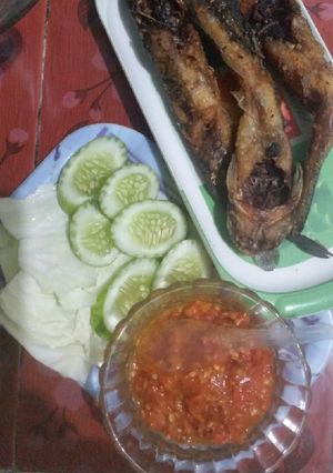 Foto resep Pecel lele sambal tomat