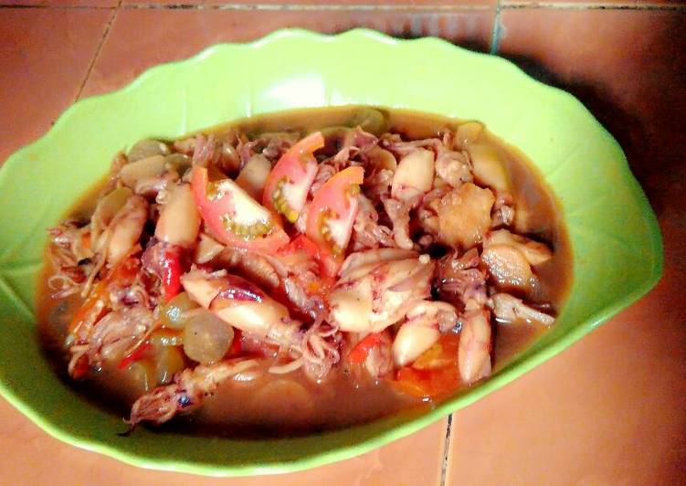 Resep Cumi kering Asam Manis Lezat