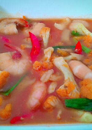 Foto resep Udang asam manis