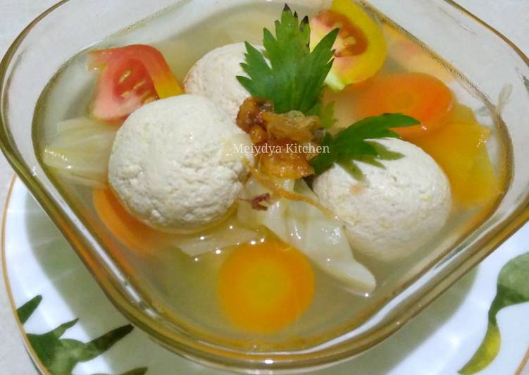 Bumbu Sup Bola Bola Tahu | Cara Membuat Sup Bola Bola Tahu Yang Enak Dan Lezat