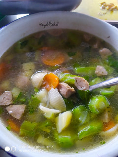 Foto resep Sop Bakso Brokoli
