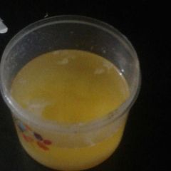 A picture of Homemade ghee.