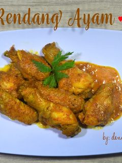 Foto resep Rendang Ayam Rempah