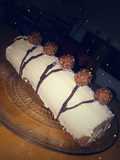 Bûche nutella Ferrero Rocher