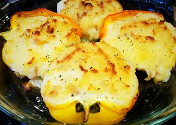 Easiest Way to Cook Yummy Gluten Free  Vegan Mashed Potato Stuffed Bell Peppers