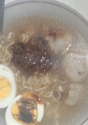 Foto resep Kuah pentol ala anak kos
