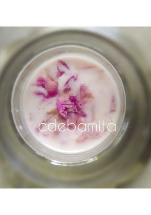 A picture of Rose Lassi.