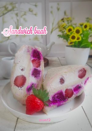 Foto resep Sandwich buah