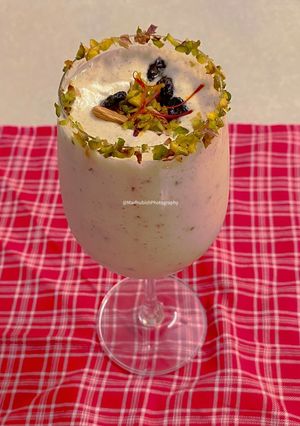 A picture of Dry Fruit Lassi.