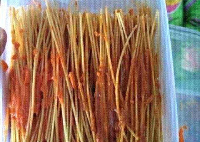 Resep Mie Lidi Bumbu Basahh Oleh Niken Savitri Cookpad