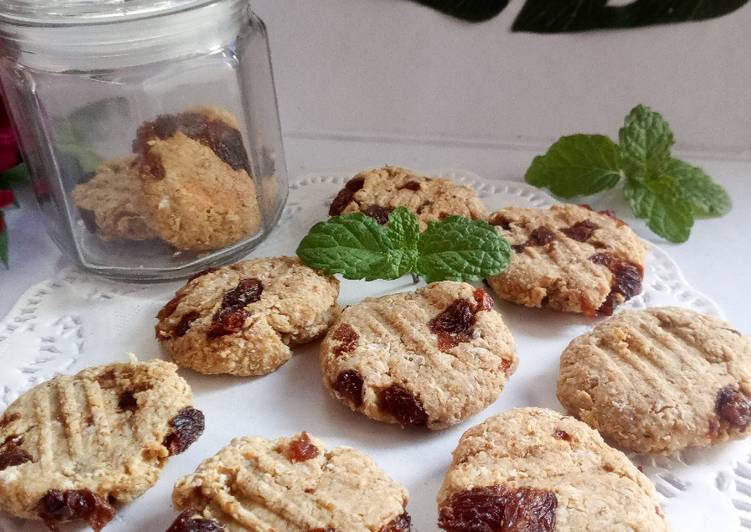 Raisin Oat Cookies