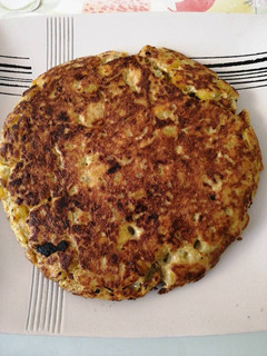 Una foto de Tortilla de birraca o racacha