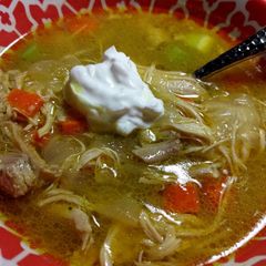 A picture of Wholesome Chicken Soup.