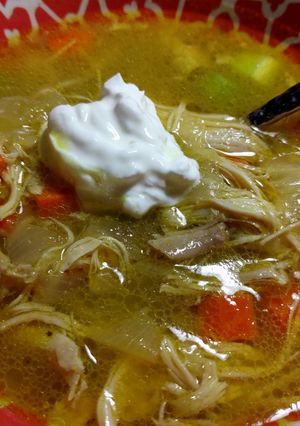 A picture of Wholesome Chicken Soup.